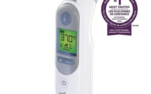 Braun 博朗 IRT6520CA ThermoScan 7  耳温计/体温计/耳温枪特卖+包邮！婴幼儿成人均适用