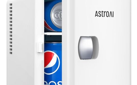 AstroAI 制冷/加热二合一便携迷你冰箱特卖+包邮！可存放食物/饮料，保存化妆品/药品等，多色可选！