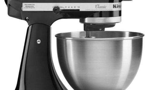 KitchenAid  K45SSOB 经典系列 4.5夸脱 多功能厨师机特卖+包邮！厨房好帮手！黑白2色可选！