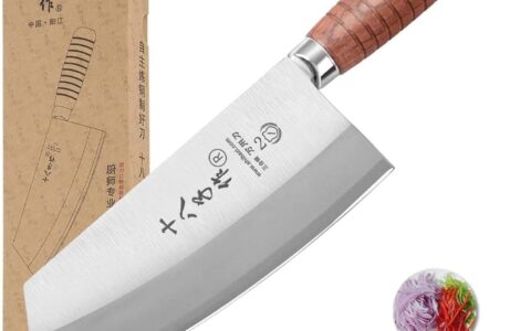 阳江十八子作 7英寸 经典款 不锈钢中式菜刀特卖+包邮！