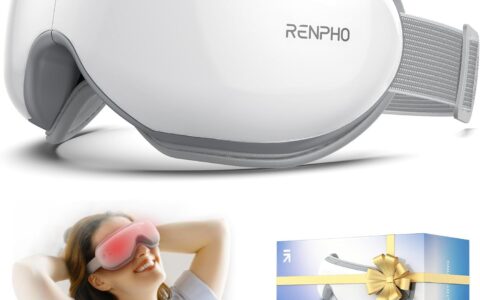 RENPHO Eyeris 1 可加热 蓝牙音乐 眼部按摩/眼部护理器特卖+包邮！缓解眼疲劳 减少黑眼圈 改善睡眠！