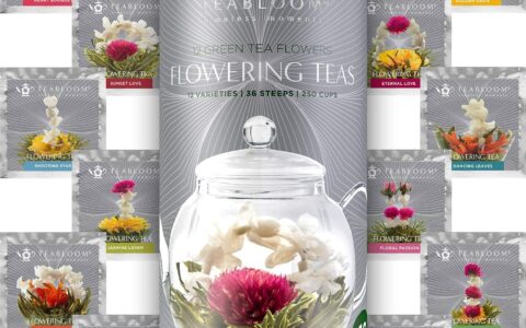 Teabloom 花茶茶叶礼品套装特卖！可制作250杯花茶
