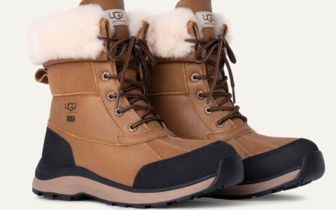 UGG W Adirondack III 防水防滑 超保暖 女士雪地靴特卖+包邮！多个尺码可选！