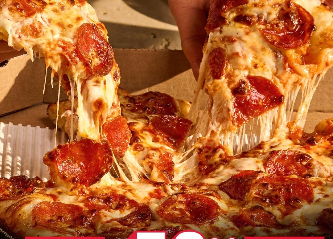 Domino's Pizza 限时特惠周：所有披萨全部半价