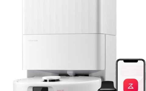 历史低价！roborock 石头科技 2026新款 Qrevo S Pro 18,500Pa 超强吸力 自清洁 自动烘干 智能扫拖机器人特卖+包邮！2色可选！原价1299.99
