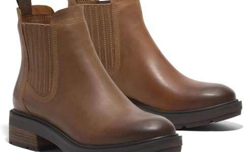 历史低价！Timberland Brimfield 女式 时尚真皮短靴特卖+包邮！多色多码可选！