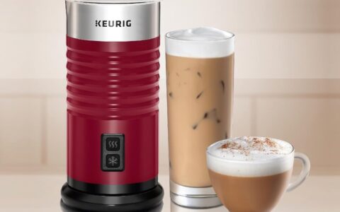 Keurig 拿铁/卡布奇诺 冷热两用奶泡机特卖+包邮！2色可选！