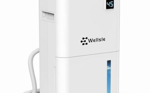 历史低价！Wellsle 34品脱 智能家用静音除湿机 特卖+包邮！带定时器，范围2000英尺