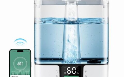 MORENTO 6升大容量智能冷雾加湿器特卖+包邮！