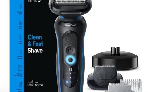 Braun 博朗 5系5150cs 干湿两用全能电动剃须刀套装特卖+包邮！带修胡须和修体毛配件