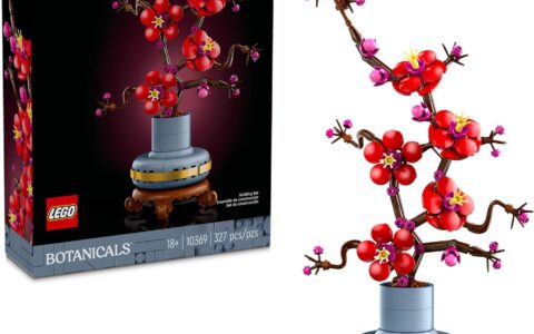 LEGO 乐高 10369 植物爱好者收藏系列 傲骨梅 特卖！327块