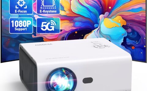 历史低价！YUZINO 2025升级版1080P全高清mini便携投影仪特卖+包邮！电动对焦，可连蓝牙