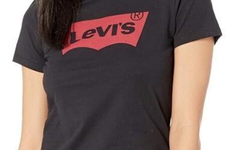 Levi’s 李维斯 100%纯棉 经典女式T恤短袖特卖！多码可选！