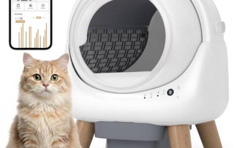 Beokeo 多猫家庭  15天防臭 自清洁智能猫砂盆 特卖+包邮！2色可选