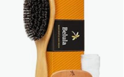 Belula 100%纯天然猪鬃毛 梳子套装特卖+包邮！恢复头发自然光泽和质感
