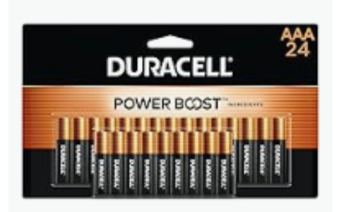 Duracell 金霸王 Coppertop AAA 碱性电池 24个套装 特卖！
