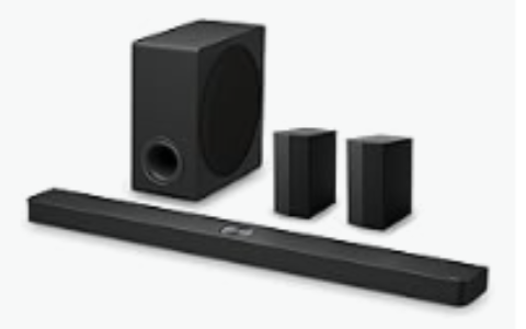历史低价！LG S90TR 7.1.3 声道 无线杜比全景声条形音箱特卖+包邮！带低音炮