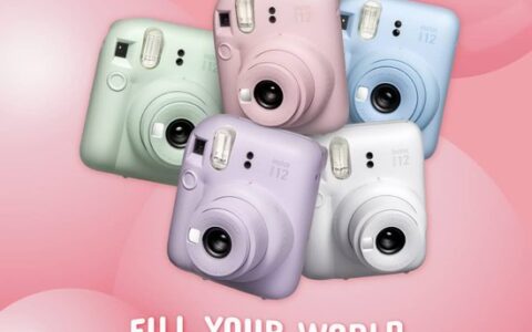 Fujifilm 拍立得相机 Instax Mini 12 特卖+包邮！多色可选