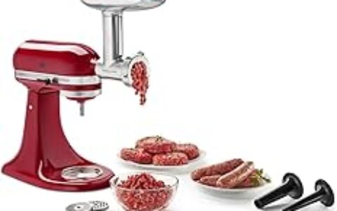 厨师机专用配件！KitchenAid KSMMGA 全金属 厨师机专用 绞肉/香肠 通用配件特卖+包邮！