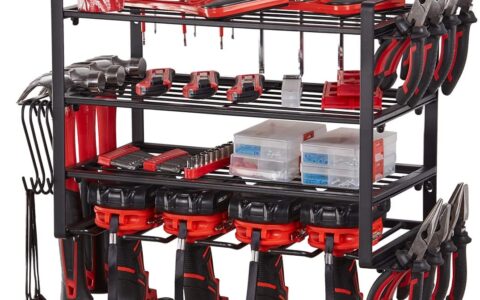 Coralov 4层重型金属工具架特卖!
