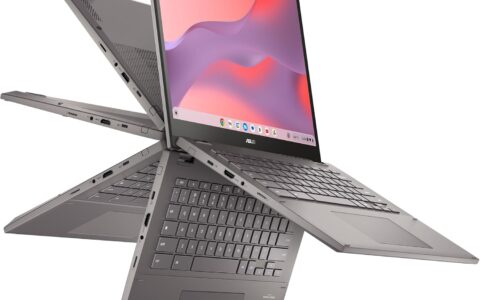 华硕 ASUS Chromebook CX34 翻盖14 英寸触摸屏 笔记本电脑 特卖+包邮！256 GB