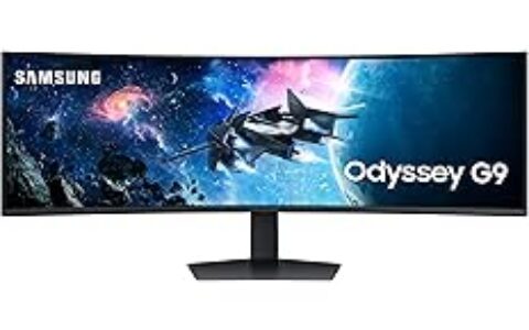 SAMSUNG 三星 49英寸 Odyssey G9 240Hz 双QHD FreeSync Premium Pro 曲面游戏显示器特卖+包邮！原价1699.99