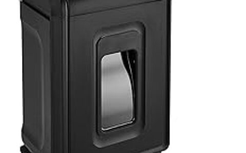 Amazon Basics 24 页交叉切割碎纸机特卖+包邮！可切CD，带拉出篮，带脚轮