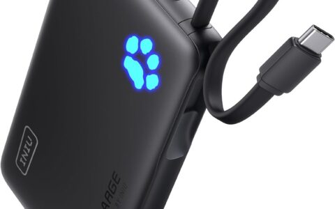 INIU 10000mAh 20W PD 快速充电 超薄移动电源/便携式充电器特卖！
