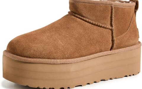 历史低价！UGG Classic Ultra Mini 女式厚底一脚蹬短靴特卖+包邮！多码可选