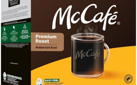 McCafe 麦咖啡 Premium Roast K-Cup 咖啡胶囊（48个）特卖！
