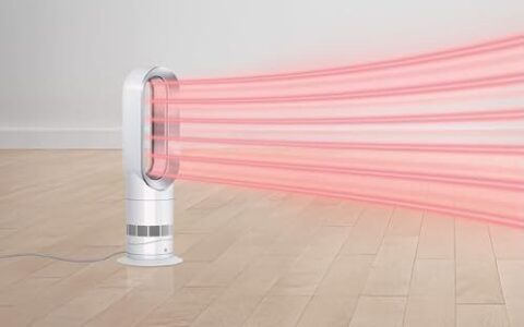 Dyson 戴森 AM09  Hot+Cool  制暖+凉风二合一  无叶冷暖风扇特卖+包邮！迅速均匀加热/降温，2色可选！