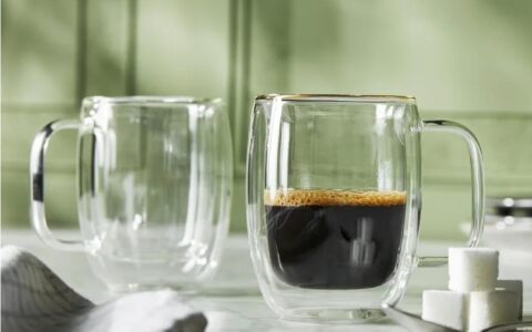 Zwilling 双立人 J.A. HENCKELS 双层隔热玻璃杯  2件套 特卖！355毫升/134毫升/80毫升可选