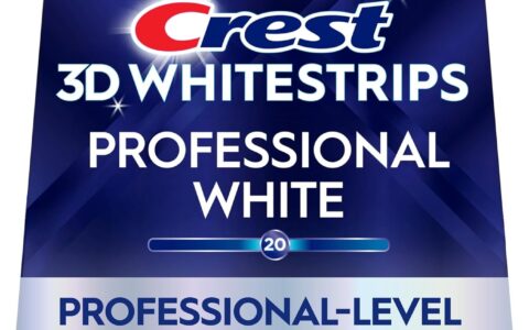 Crest 佳洁士 3D 专业美白牙贴（44片）特卖+包邮！安全方便，去除多年顽固牙渍