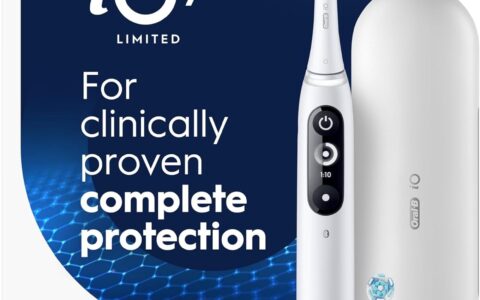 Oral-B iO Series 7 深层清洁 电动牙刷特卖+包邮！带2个刷头、充电旅行盒，2色可选