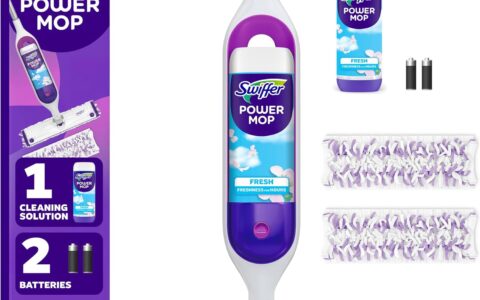 超低价！Swiffer PowerMop 清新香味 5倍清洁力 喷雾拖把套装特卖！原价51.99