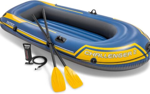 历史低价！Intex Challenger 2人 充气船/橡皮艇/钓鱼船特卖+包邮！原价149.99