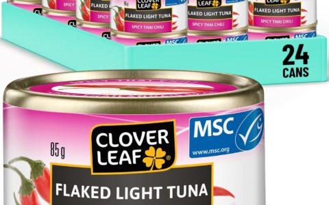 Clover Leaf 高蛋白质 金枪鱼罐头（85克 x 24罐）套装特卖！4款风味可选