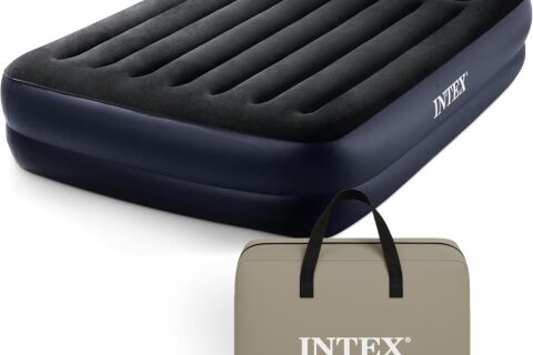 历史低价！Intex Dura-Beam Plus 16.5英寸 带枕头气垫床/充气床+电动气泵特卖！Queen / Twin 可选