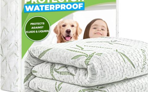 Utopia Bedding 柔软舒适透气 竹纤维 防水床垫保护套（2件套）特卖！Queen/King/Twin 可选